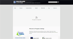 Desktop Screenshot of polyglasscoatings.com